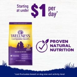 Wellness Large Breed Complete Health Adult Deboned Chicken & Brown Rice Recipe Dry Dog Food 13 Wellness Large Breed Complete Health Adult Deboned Chicken & Brown Rice Recipe Dry Dog Food -Blue Buffalos Shop 49175 PT4. AC SS1800 V1594849875