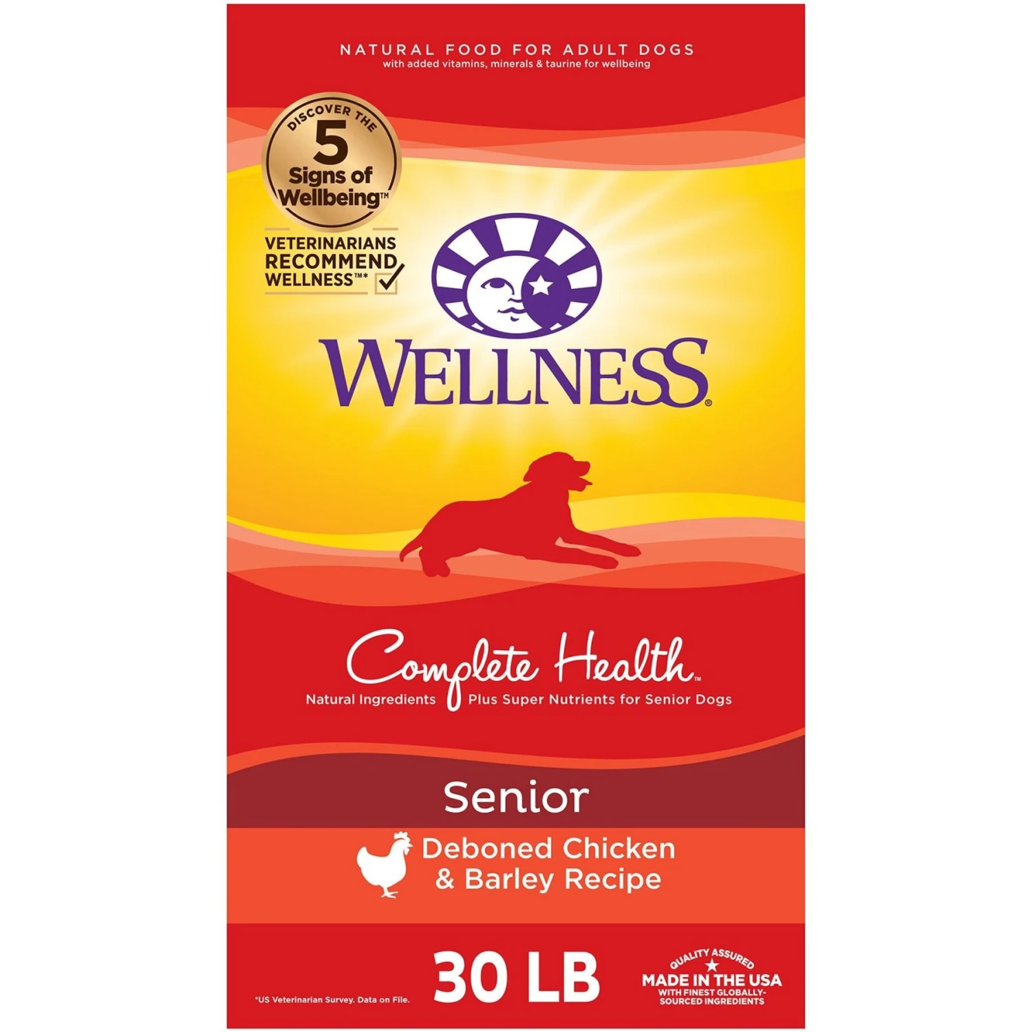 Wellness Complete Health Senior Deboned Chicken & Barley Recipe Dry Dog Food 3 Wellness Complete Health Senior Deboned Chicken & Barley Recipe Dry Dog Food