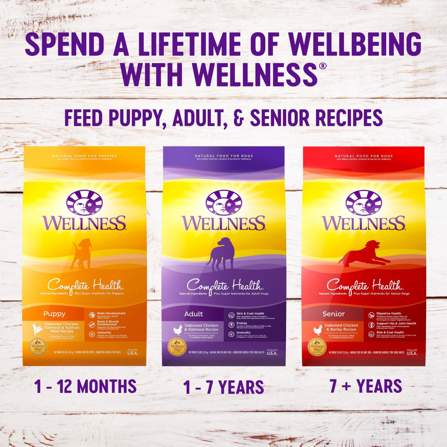Wellness Complete Health Senior Deboned Chicken & Barley Recipe Dry Dog Food 7 Wellness Complete Health Senior Deboned Chicken & Barley Recipe Dry Dog Food - Image 5