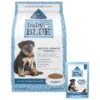 Blue Buffalo Baby Blue Healthy Growth Formula Natural Chicken & Brown Rice Recipe Puppy Dry Food & Blue Buffalo Baby Blue Natural Savory Chicken Puppy Treats, 4-oz Bag -Blue Buffalos Shop 501858 MAIN. AC SS1800 V1648513294