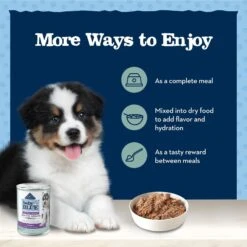 Blue Buffalo Baby Blue Healthy Growth Formula Grain-Free High Protein Turkey & Potato Recipe Puppy Wet Food, 12.5-oz Cans, Case Of 12 -Blue Buffalos Shop 502158 PT6. AC SS1800 V1647639755