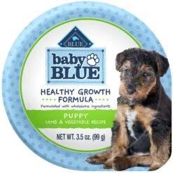 Blue Buffalo Baby Blue Healthy Growth Formula Natural Lamb & Vegetable Recipe Puppy Wet Food, 3.5-oz Cups, Case Of 12