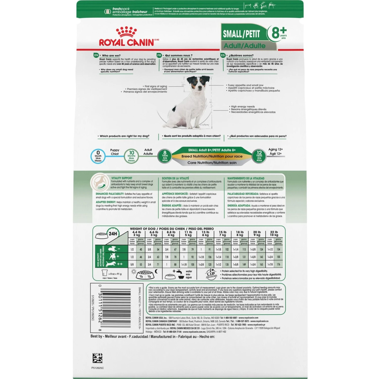 Royal Canin Size Health Nutrition Small Adult 8+ Dry Dog Food 5 Royal Canin Size Health Nutrition Small Adult 8+ Dry Dog Food - Image 3