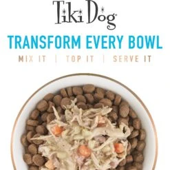 Tiki Dog Meaty Whole Foods Grain-Free Chicken & Duck Chunks In Gravy Canned Dog Food, 12-oz, Case Of 8 -Blue Buffalos Shop 505146 PT7. AC SS1800 V1648580810