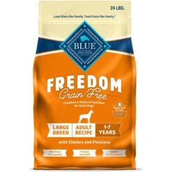 Blue Buffalo Freedom Large Breed Adult Chicken Recipe Grain-Free Dry Dog Food