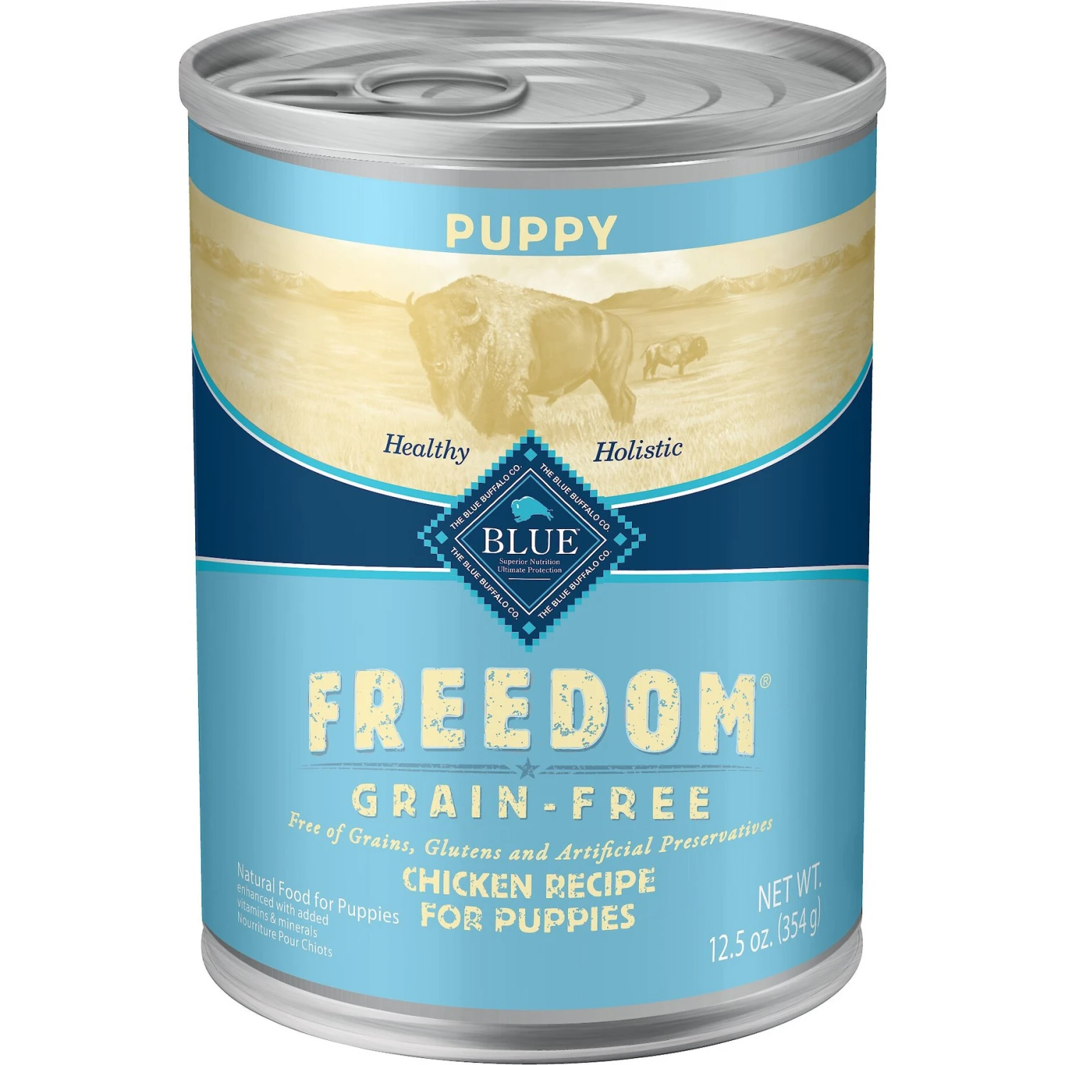 Blue Buffalo Freedom Puppy Chicken Recipe Grain-Free Canned Dog Food 3 Blue Buffalo Freedom Puppy Chicken Recipe Grain-Free Canned Dog Food