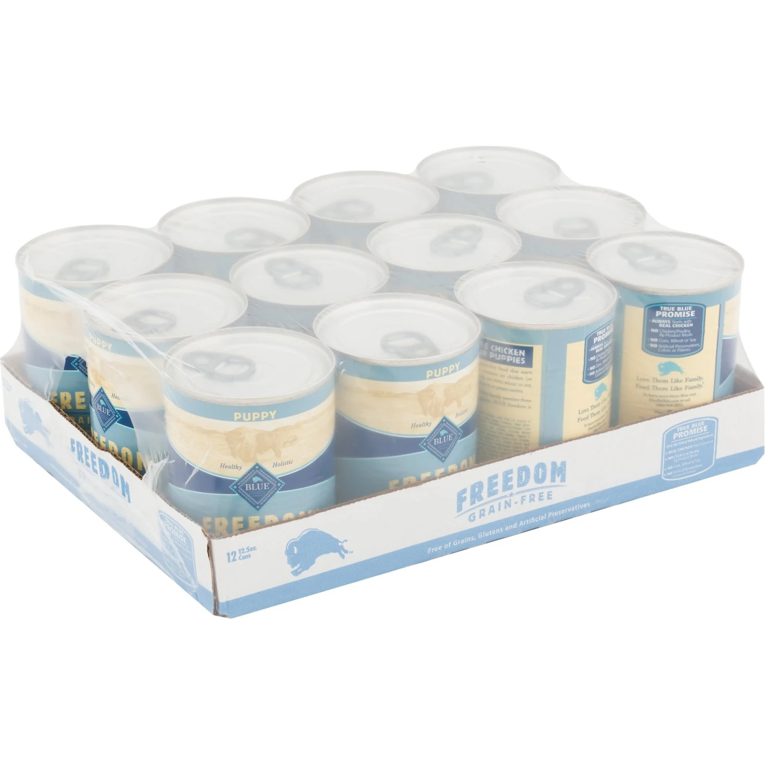 Blue Buffalo Freedom Puppy Chicken Recipe Grain-Free Canned Dog Food 4 Blue Buffalo Freedom Puppy Chicken Recipe Grain-Free Canned Dog Food - Image 2