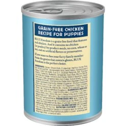 Blue Buffalo Freedom Puppy Chicken Recipe Grain-Free Canned Dog Food 11 Blue Buffalo Freedom Puppy Chicken Recipe Grain-Free Canned Dog Food -Blue Buffalos Shop 50831 PT2. AC SS1800 V1585082493