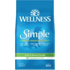 Wellness Simple Limited Ingredient Diet Lamb & Oatmeal Formula Dry Dog Food