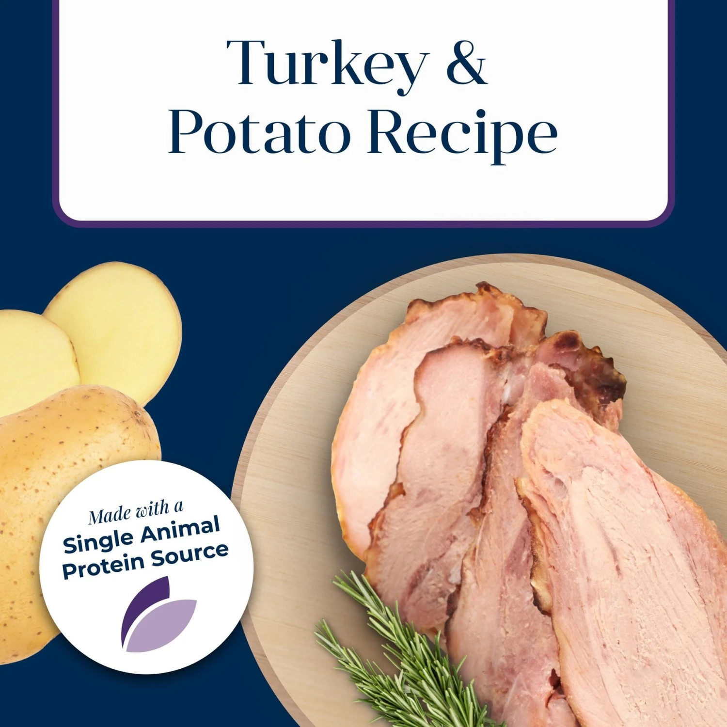 Blue Buffalo Basics Skin & Stomach Care Turkey & Potato Recipe Senior Dry Dog Food 6 Blue Buffalo Basics Skin & Stomach Care Turkey & Potato Recipe Senior Dry Dog Food - Image 4