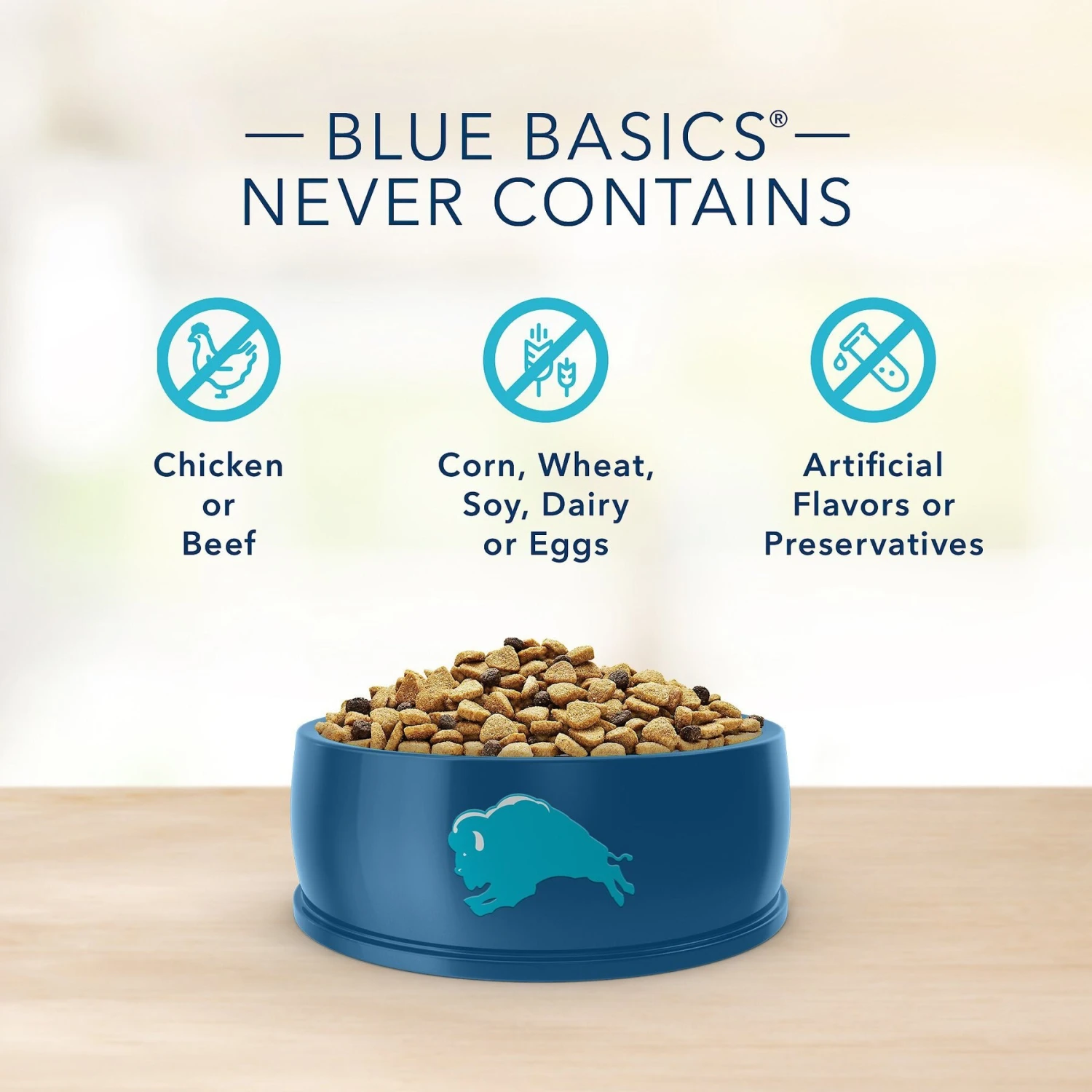 Blue Buffalo Basics Skin & Stomach Care Healthy Weight Turkey & Potato Recipe Adult Dry Dog Food 9 Blue Buffalo Basics Skin & Stomach Care Healthy Weight Turkey & Potato Recipe Adult Dry Dog Food - Image 7