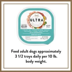 Nutro Ultra Grain-Free Trio Protein Chicken, Lamb & Whitefish Pate With Superfoods Senior Wet Dog Food Trays -Blue Buffalos Shop 52141 PT7. AC SS1800 V1702666402