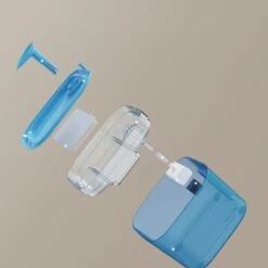 PATPET Triple Filter Ultra Quiet Pump Cat & Dog Water Fountain Dispenser, Blue, 75-oz -Blue Buffalos Shop 521670 PT3. AC SS1800 V1658217318