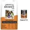 American Journey Turkey Recipe Grain-Free Canned Dog Food, 12.5-oz & American Journey Limited Ingredient Turkey & Sweet Potato Recipe Grain-Free Dry Dog Food -Blue Buffalos Shop 523078 MAIN. AC SS1800 V1694611165