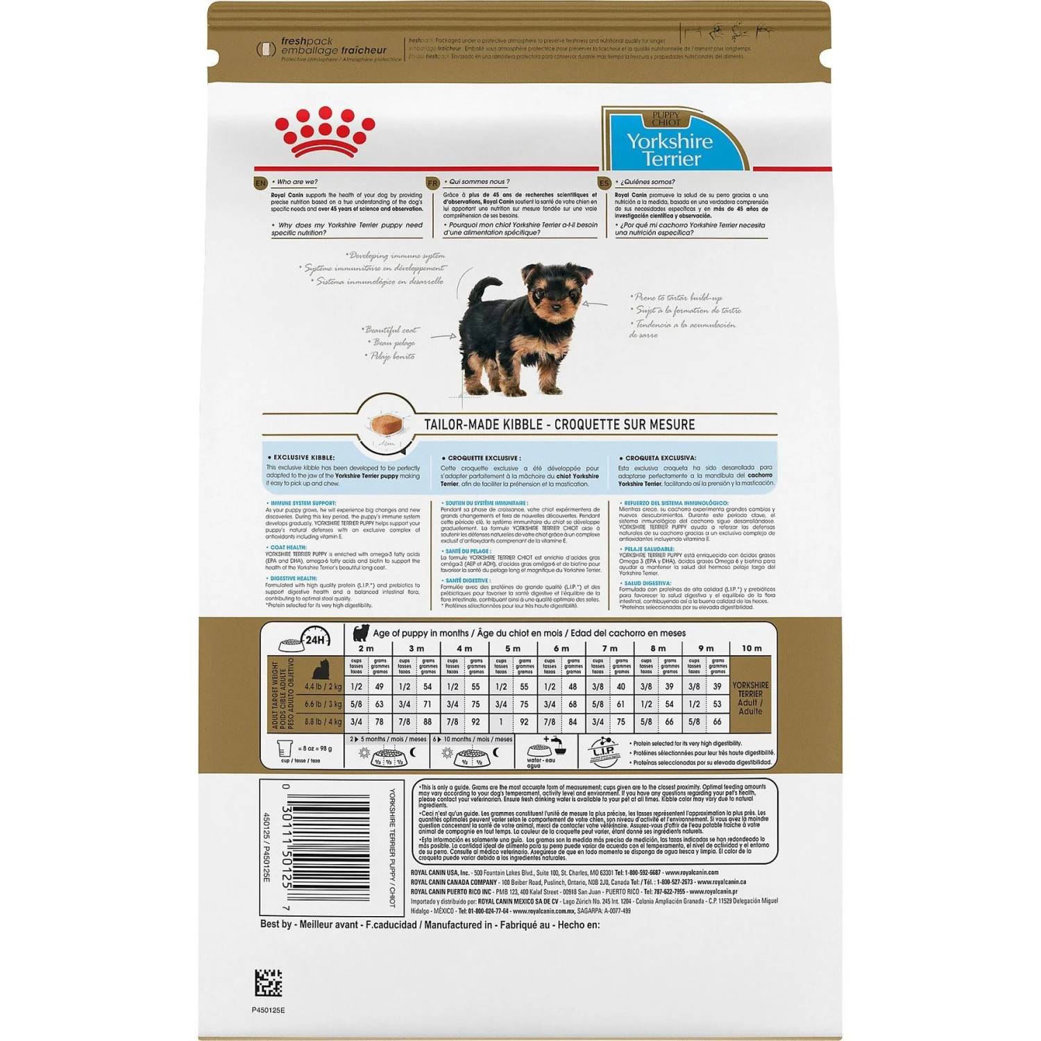 Royal Canin Breed Health Nutrition Yorkshire Terrier Puppy Dry Dog Food 5 Royal Canin Breed Health Nutrition Yorkshire Terrier Puppy Dry Dog Food - Image 3