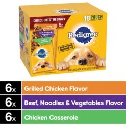 Pedigree Choice Cuts In Gravy Variety Pack Adult Wet Dog Food -Blue Buffalos Shop 525558 PT3. AC SS1800 V1665174477