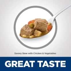 Hill's Science Diet Puppy Savory Stew With Chicken & Vegetables Canned Dog Food -Blue Buffalos Shop 52778 PT3. AC SS1800 V1598153160