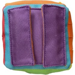FouFIT Hide 'n Seek Cube Dog Toys, Multicolor, 1 Count -Blue Buffalos Shop 528270 PT3. AC SS1800 V1650394596