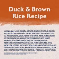 Natural Balance Limited Ingredient Reserve Duck & Brown Rice Recipe Dry Dog Food -Blue Buffalos Shop 537310 PT4. AC SS1800 V1652774489