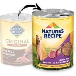 Nature's Recipe Ground Lamb, Rice & Barley Recipe Wet Dog Food 12 Nature's Recipe Ground Lamb, Rice & Barley Recipe Wet Dog Food -Blue Buffalos Shop 56219 PT1. AC SS1800 V1675972916