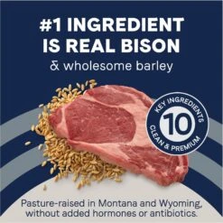 CANIDAE Pure Real Bison & Barley Recipe Dry Dog Food -Blue Buffalos Shop 574870 PT4. AC SS1800 V1683040310