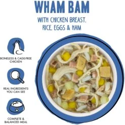 Weruva Best Fido Friend Fun Size Meals Wham Bam Wet Dog Food, 2.75-oz Cup, Case Of 12 -Blue Buffalos Shop 578238 PT2. AC SS1800 V1694455028