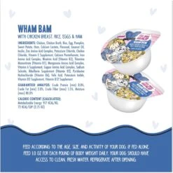 Weruva Best Fido Friend Fun Size Meals Wham Bam Wet Dog Food, 2.75-oz Cup, Case Of 12 -Blue Buffalos Shop 578238 PT7. AC SS1800 V1694463425