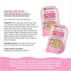 Weruva Meals 'n More Natural Wet Dog Food, Amazon Livin' Plus Digestive Support, 3.5-oz Cup, 12 Count -Blue Buffalos Shop 578446 PT3. AC SS1800 V1695931863