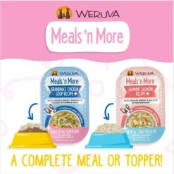 Weruva Meals 'n More Natural Wet Dog Food, Amazon Livin' Plus Digestive Support, 3.5-oz Cup, 12 Count -Blue Buffalos Shop 578446 PT6. AC SS1800 V1695843947