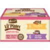 Merrick Lil’ Plates Dinner Duos Itsy Bitsy Beef Stew & Petite Pot Pie Variety Pack Grain-Free Wet Dog Food