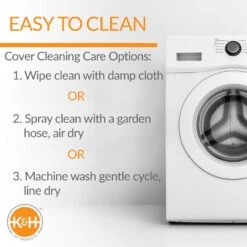 K&H Pet Products All Weather Elevated Dog Cot Bed Replacement Cover, Gray -Blue Buffalos Shop 613814 PT5. AC SS1800 V1660229356