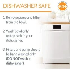 K&H Pet Products CleanFlow Filtered Water Dog Bowl, Small, 80-oz Bowl + 90-oz Reservoir 14 K&H Pet Products CleanFlow Filtered Water Dog Bowl, Small, 80-oz Bowl + 90-oz Reservoir -Blue Buffalos Shop 61705 PT4. AC SS1800 V1637626300