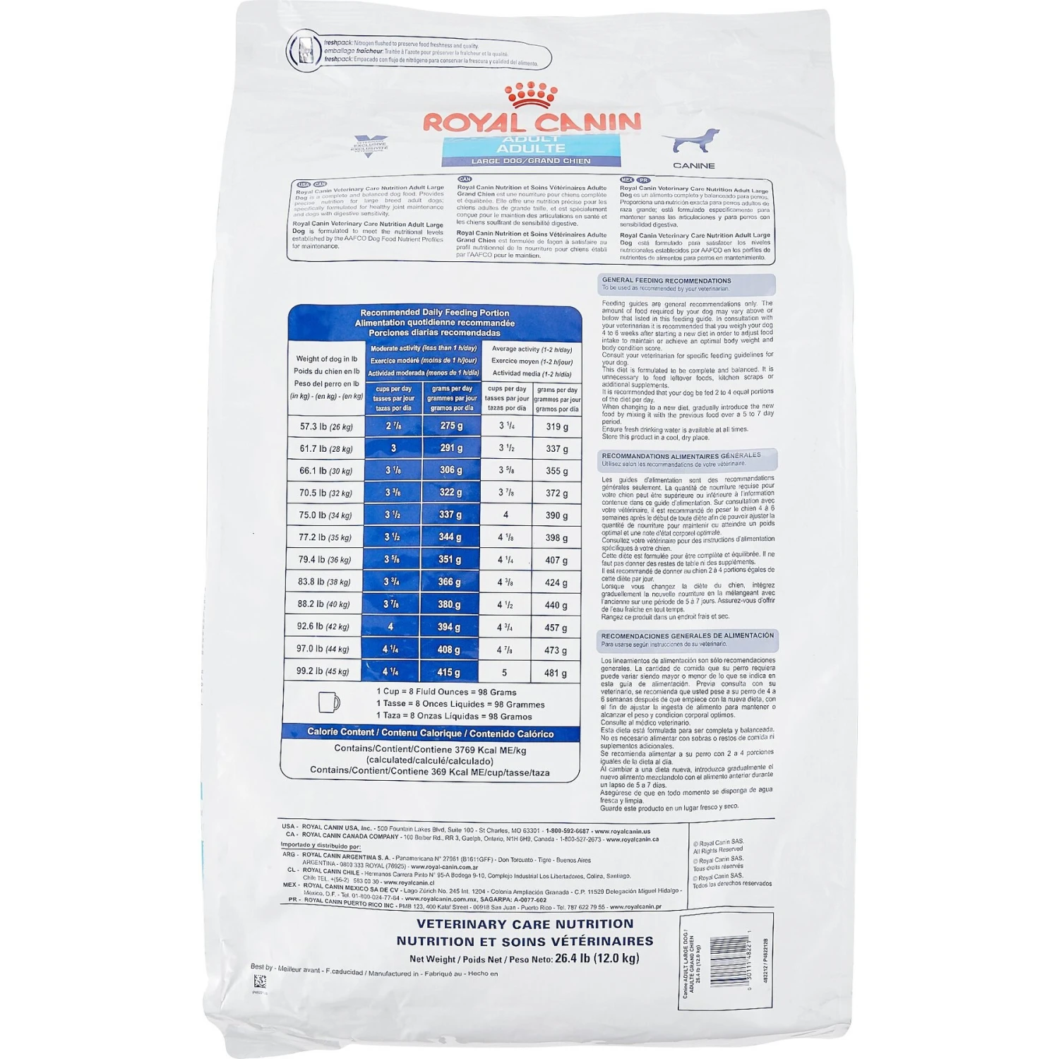 Royal Canin Veterinary Diet Adult Large Dog Dry Dog Food 4 Royal Canin Veterinary Diet Adult Large Dog Dry Dog Food - Image 2