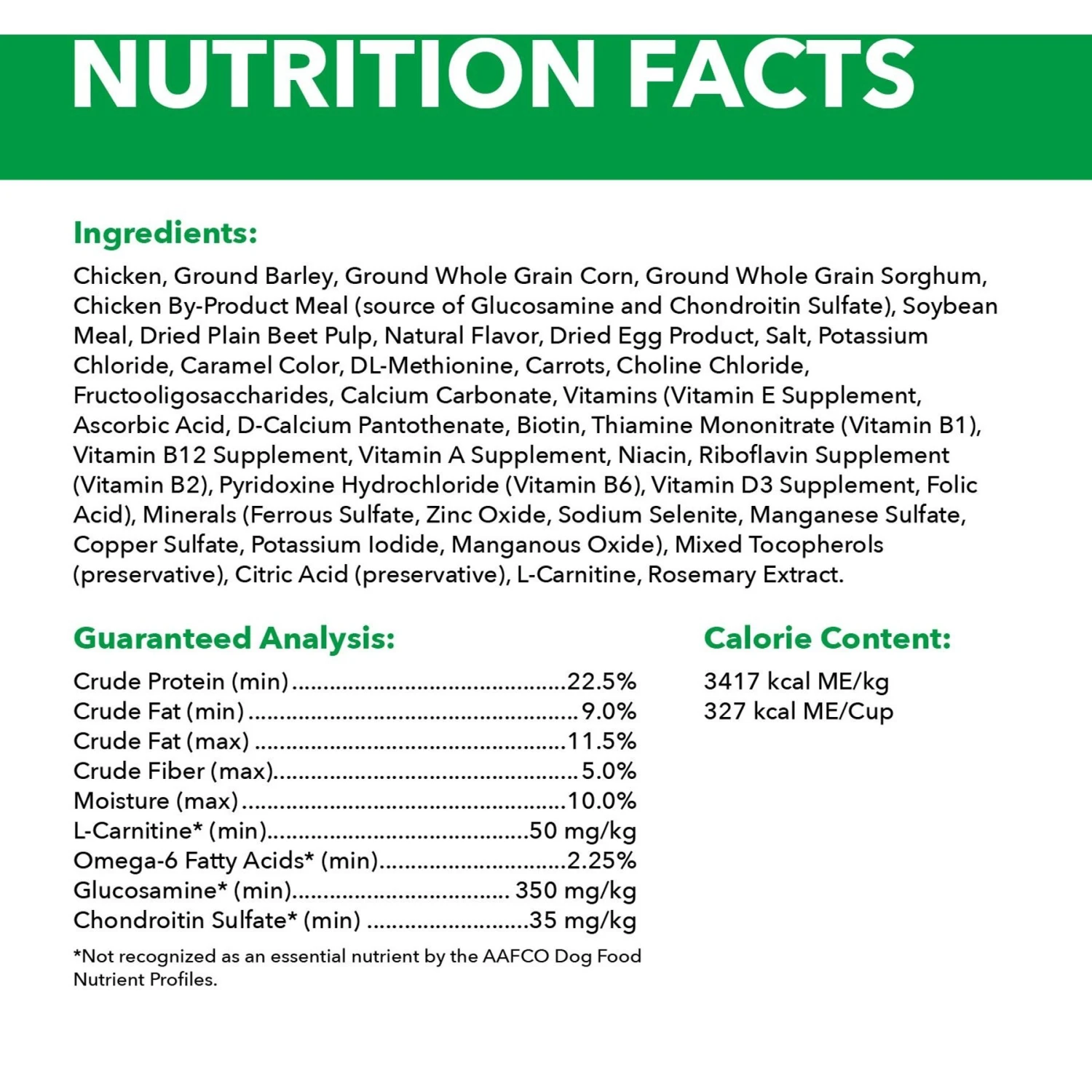 Iams Proactive Health Healthy Weight Management Large Breed Low Fat Formula With Real Chicken Adult Dry Dog Food 8 Iams Proactive Health Healthy Weight Management Large Breed Low Fat Formula With Real Chicken Adult Dry Dog Food - Image 6