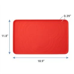 Disney Mickey Silicone Dog & Cat Food Mat & Disney Mickey Mouse Red Deco No-Skid Ceramic Dog & Cat Bowl -Blue Buffalos Shop 623462 PT2. AC SS1800 V1661896693