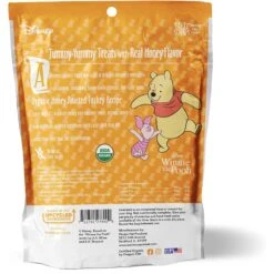 Disney Table Scraps Winnie The Pooh Organic Honey Roasted Turkey Recipe Dog Treats, 5-oz Bag & Disney Winnie The Pooh Orange Ceramic Dog & Cat Treat Jar -Blue Buffalos Shop 623486 PT2. AC SS1800 V1661896397