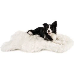 PawBrands PupRug Faux Fur Orthopedic Dog Bed -Blue Buffalos Shop 625222 PT1. AC SS1800 V1661271864
