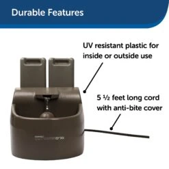 PetSafe Drinkwell Outdoor Plastic Dog & Cat Fountain -Blue Buffalos Shop 63126 PT7. AC SS1800 V1598894763