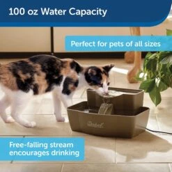 PetSafe Drinkwell Multi-Tier Plastic Dog & Cat Fountain -Blue Buffalos Shop 63128 PT3. AC SS1800 V1616424089