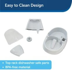 PetSafe Drinkwell Platinum Plastic Dog & Cat Fountain 14 PetSafe Drinkwell Platinum Plastic Dog & Cat Fountain -Blue Buffalos Shop 63134 PT4. AC SS1800 V1616423805