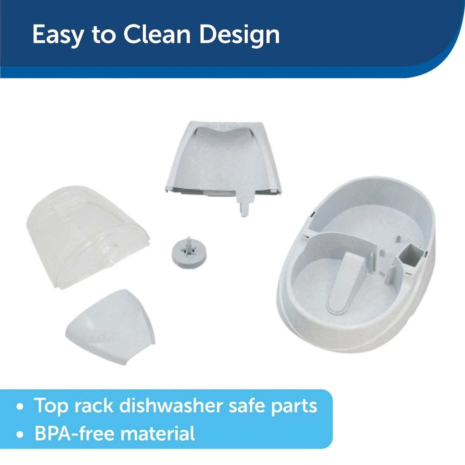 PetSafe Drinkwell Platinum Plastic Dog & Cat Fountain 7 PetSafe Drinkwell Platinum Plastic Dog & Cat Fountain - Image 5