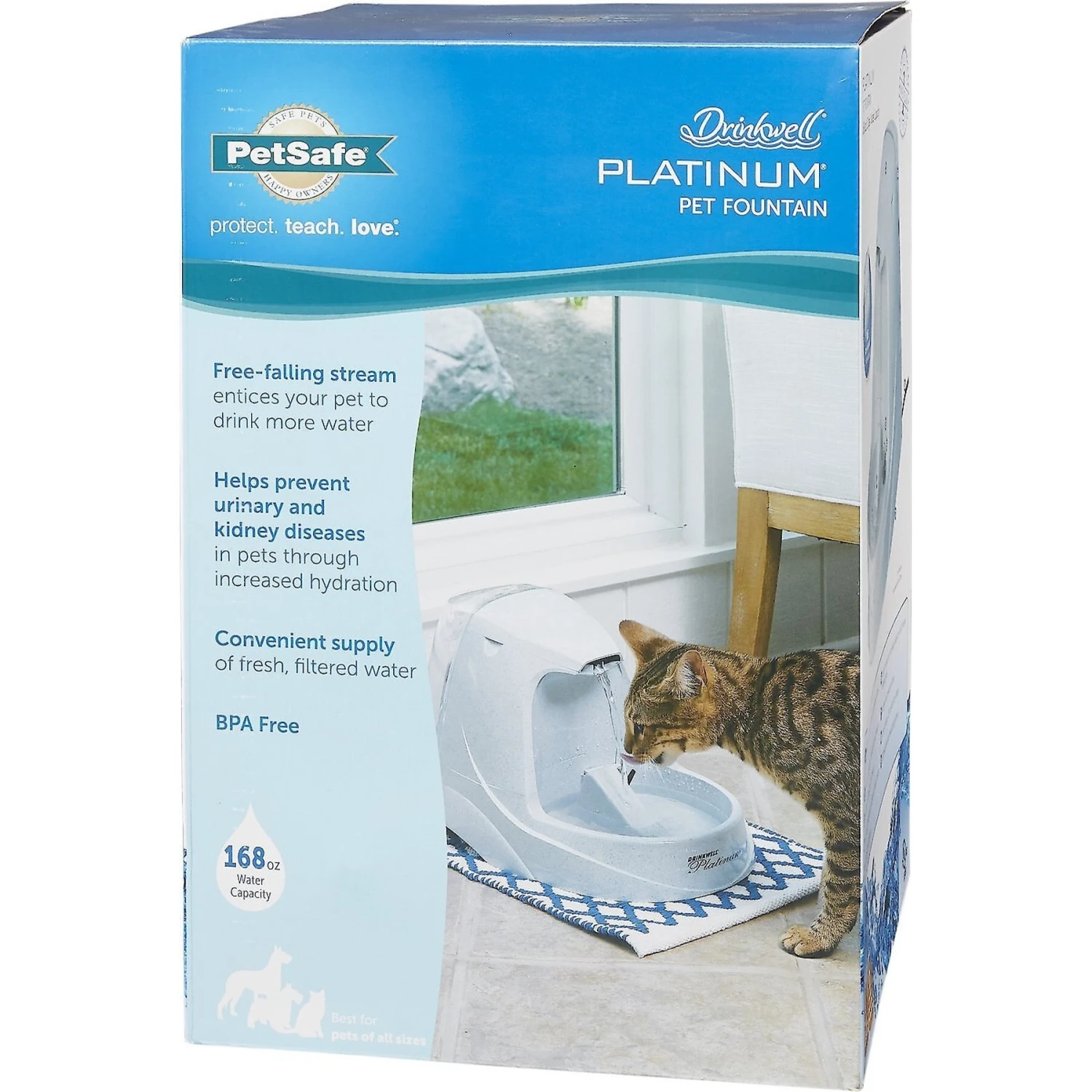 PetSafe Drinkwell Platinum Plastic Dog & Cat Fountain 9 PetSafe Drinkwell Platinum Plastic Dog & Cat Fountain - Image 7