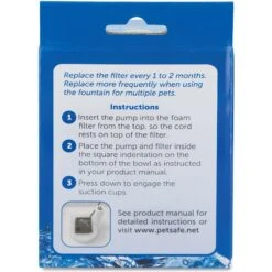 PetSafe Drinkwell Foam Replacement Filters, 2 Count -Blue Buffalos Shop 63158 PT5. AC SS1800 V1616682429