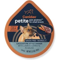 CANIDAE PURE Petite All Stages Small Breed Pottage Style Dinner With Duck & Pumpkin Breed Wet Dog Food Trays, 3.5-oz, Case Of 12 & CANIDAE PURE Petite All Stages Small Breed Cacciatore Style Dinner With Lamb & Carrots Wet Dog Food Trays, 3.5-oz, Case Of 12 16 CANIDAE PURE Petite All Stages Small Breed Pottage Style Dinner With Duck & Pumpkin Breed Wet Dog Food Trays, 3.5-oz, Case Of 12 & CANIDAE PURE Petite All Stages Small Breed Cacciatore Style Dinner With Lamb & Carrots Wet Dog Food Trays, 3.5-oz, Case Of 12 -Blue Buffalos Shop 632406 PT5. AC SS1800 V1663609229