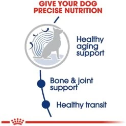 Royal Canin Size Health Nutrition Large Aging 8+ Dry Dog Food -Blue Buffalos Shop 63298 PT4. AC SS1800 V1697212396