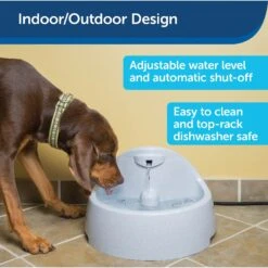 PetSafe Drinkwell Everflow Plastic Dog & Cat Fountain -Blue Buffalos Shop 63326 PT3. AC SS1800 V1598892097