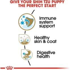 Royal Canin Breed Health Nutrition Shih Tzu Puppy Dry Dog Food -Blue Buffalos Shop 63378 PT4. AC SS1800 V1697213499