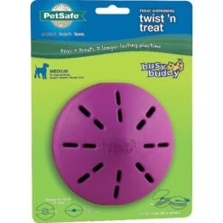 PetSafe Busy Buddy Twist 'n Treat Treat Dispenser Dog Toy -Blue Buffalos Shop 63858 PT8. AC SS1800 V1543509717