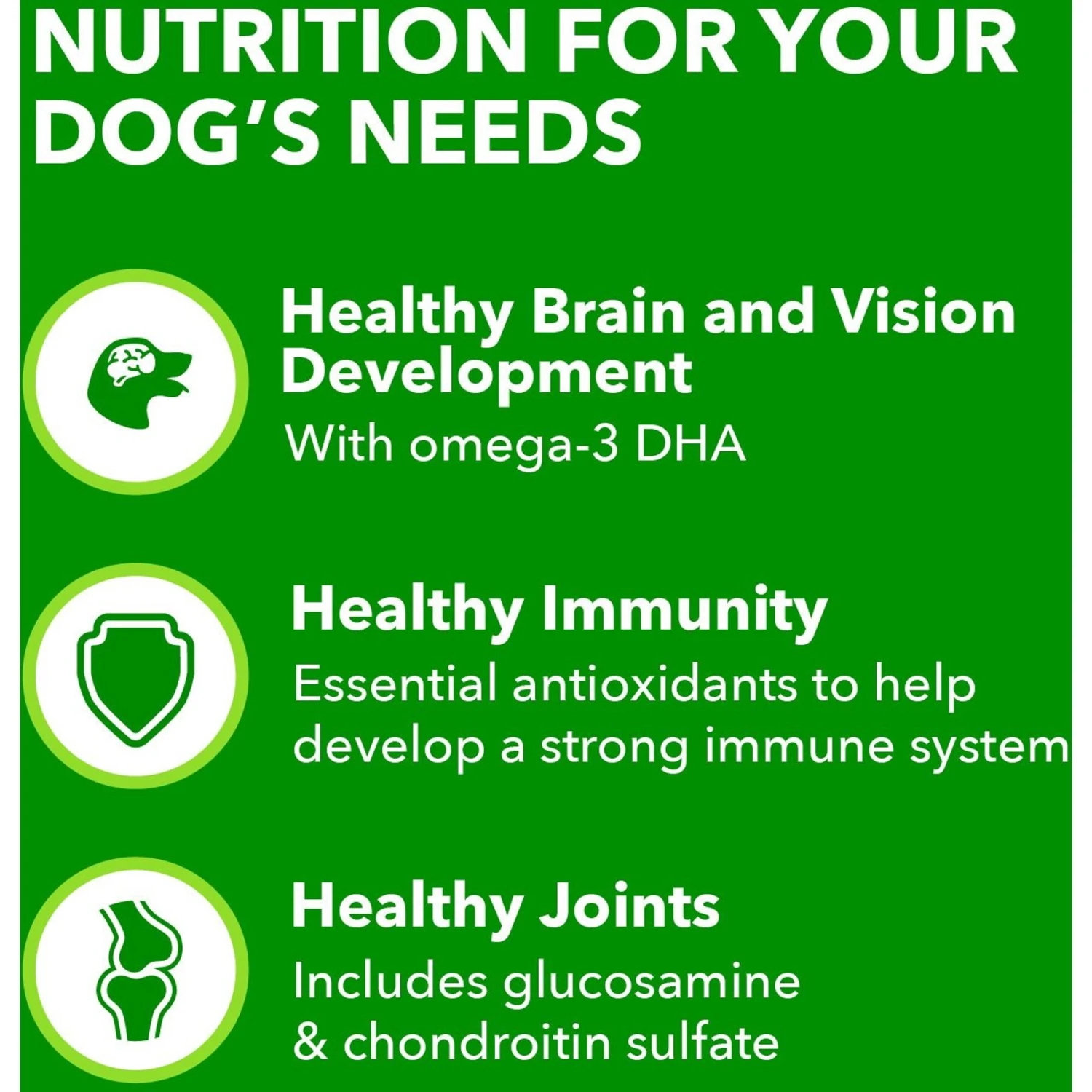 Iams Proactive Health Large Breed Puppy High Protein DHA Formula With Real Chicken Dry Dog Food 7 Iams Proactive Health Large Breed Puppy High Protein DHA Formula With Real Chicken Dry Dog Food - Image 5