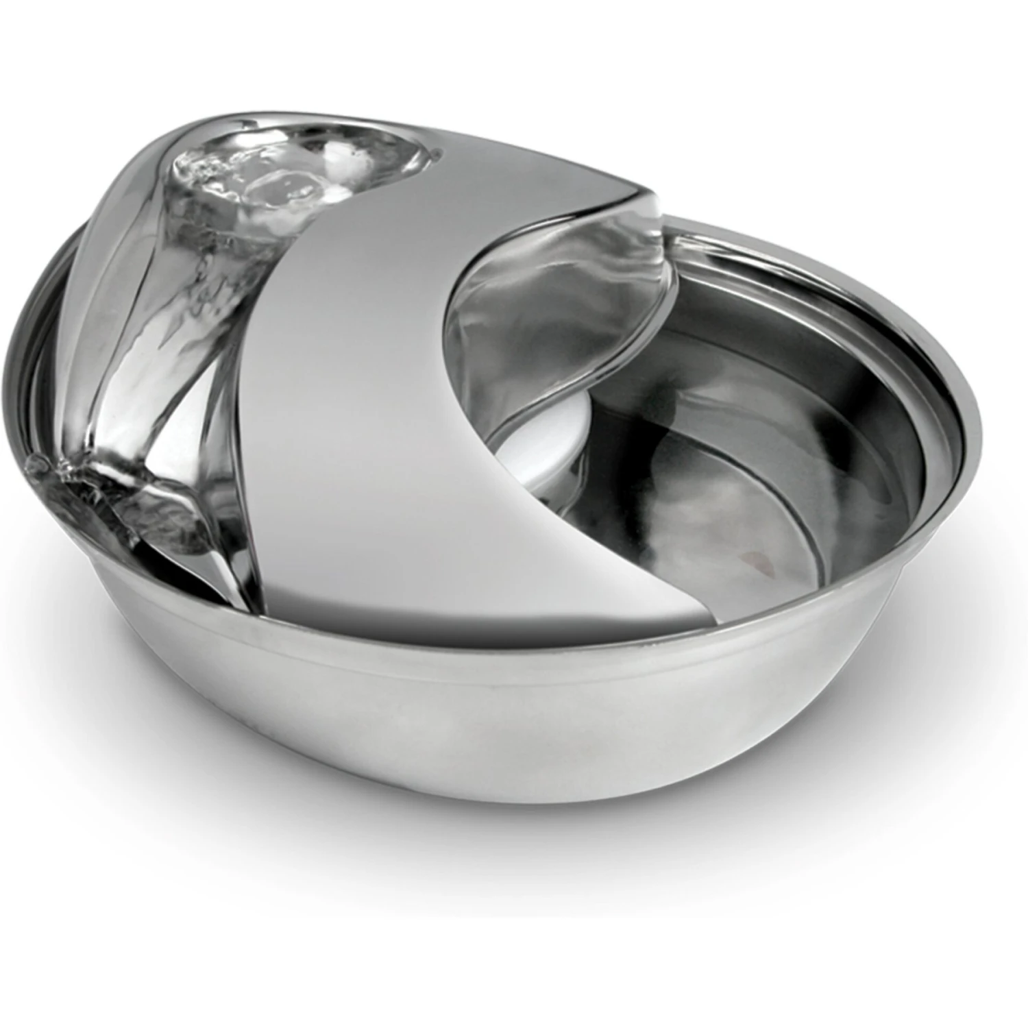 Pioneer Pet Stainless Steel Dog & Cat Fountain Raindrop Design 3 Pioneer Pet Stainless Steel Dog & Cat Fountain Raindrop Design